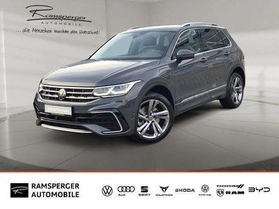 Gebraucht VW Tiguan R-line 245 PS (180 kW) 2022 Grau (delfingrau metallic) SUV