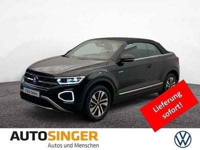 Gebraucht VW T-Roc Cabriolet S 116 PS (85 kW) 2025 Schwarz Cabrio