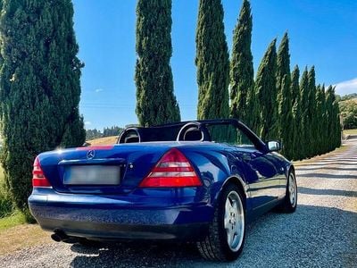 Gebraucht Mercedes SLK200 136 PS (100 kW) 1997 Blau Cabrio