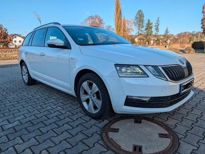 Second-hand Skoda Octavia Soleil 150 CP (110 kW) 2019 Alb Break