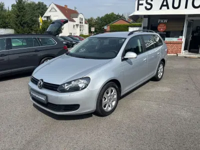 Gebraucht VW Golf VI Trendline 105 PS (77 kW) 2013 Silber Kombi
