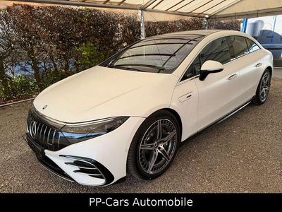 Gebraucht Mercedes EQS 53 AMG AMG Line Premium Plus 483 kW (658 PS) 2023 Manufaktur opalithweiß magno Limousine