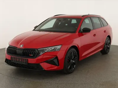 Neu Skoda Octavia RS 265 PS (194 kW) 2026 Velvet rot metallic Kombi
