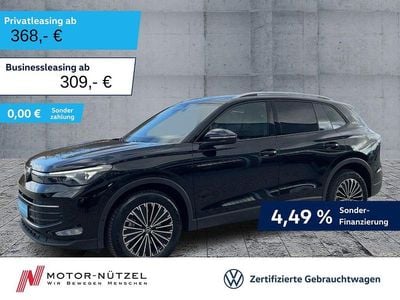 Gebraucht VW Tiguan Goal 150 PS (110 kW) 2025 Grenadillschwarz metallic SUV