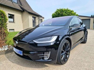 gebraucht Tesla Model X 100D 7Sitze AHK EAP Kaltwetter MCU2