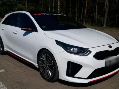 Brugt Kia Ceed GT GT 204 HK (150 kW) 2019 Hvid Hatchback
