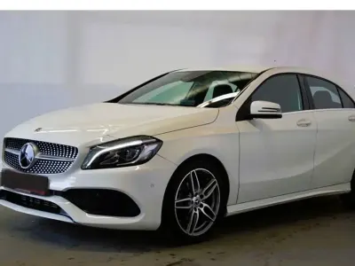 Brugt Mercedes A200 AMG line 156 HK (114 kW) 2017 Hvid Sedan