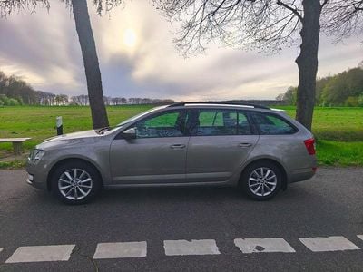 Brugt Skoda Octavia Ambition 105 HK (77 kW) 2015 Gul Stationcar