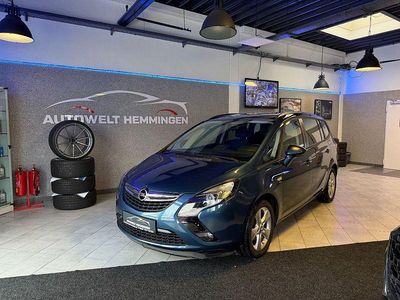 Gebraucht Opel Zafira Tourer drive 120 PS (88 kW) 2016 Nacht blau met Van / Kleinbus