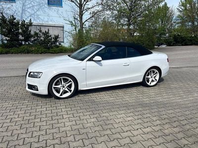 Gebraucht Audi A5 Cabriolet S-Line 239 PS (175 kW) 2011 Weiß Cabrio