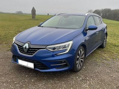 Blau Gebraucht 2023 Renault Mégane GrandTour Techno Kombi | 17.800 € (Superpreis)