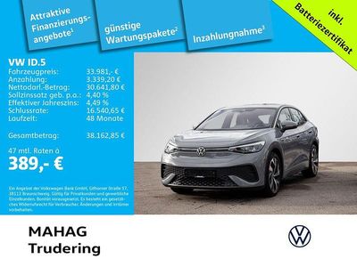 Gebraucht VW ID.5 Pro 150 kW (204 PS) 2022 Grau SUV