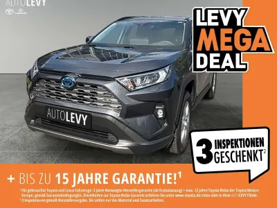 Gebraucht Toyota RAV4 Hybrid Team 222 PS (163 kW) 2023 Marlingrau metallic SUV