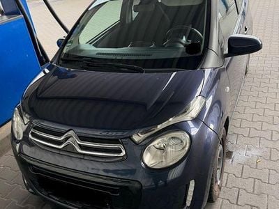 Gebraucht Citroën C1 Feel 82 PS (60 kW) 2014 Blau Kleinwagen