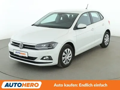 Gebraucht VW Polo Comfortline 95 PS (69 kW) 2021 Weiß Kleinwagen