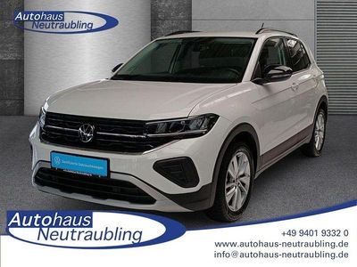 Gebraucht VW T-Cross Goal 95 PS (69 kW) 2025 (weiß) pure white uni SUV