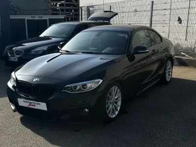 Brugt BMW 220 M Sport 190 HK (139 kW) 2015 Sort Coupe