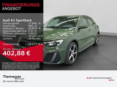 Gebraucht Audi A1 Sportback S-Line 207 PS (152 kW) 2025 Grün Kleinwagen