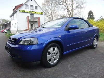 Gebraucht Opel Astra 125 PS (91 kW) 2003 Blau Cabrio