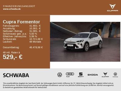 Glacial weiß metallic Neu 2026 Cupra Formentor SUV | 41.460 € (Guter Preis)