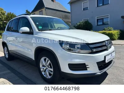 Gebraucht VW Tiguan Trendline 122 PS (89 kW) 2015 Weiß SUV