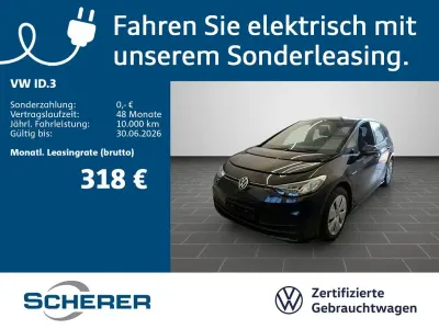 Gebraucht VW ID.3 Pro 106 kW (145 PS) 2022 Mangangrau metallic Kleinwagen