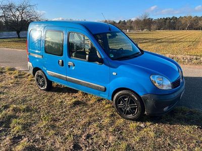 Gebraucht Renault Kangoo Rapid Extra 84 PS (61 kW) 2007 Blau Van / Kleinbus