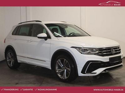 Pure white Gebraucht 2022 VW Tiguan R-line SUV | 24.900 € (Guter Preis)