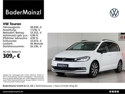 gebraucht VW Touran 2.0 TDI DSG Highline AHK LED Carplay Pano