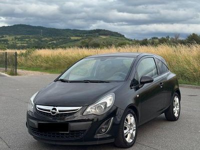 Gebraucht Opel Corsa Selection 69 PS (50 kW) 2011 Schwarz Kleinwagen