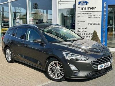 Gebraucht Ford Focus Titanium 150 PS (110 kW) 2018 Magnetic grau metallic Kombi