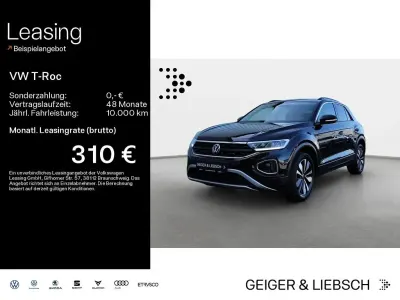 Gebraucht VW T-Roc Move 150 PS (110 kW) 2023 Schwarz SUV