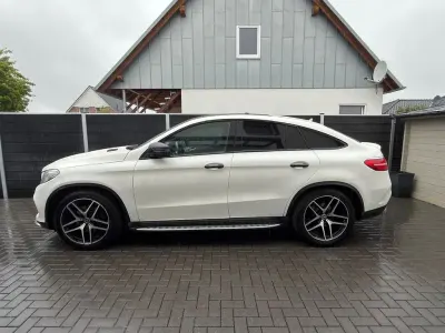 Brugt Mercedes GLE350 AMG 258 HK (189 kW) 2018 Hvid Coupe