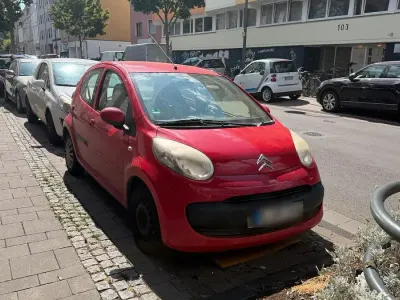 Gebraucht Citroën C1 68 PS (50 kW) 2007 Rot Kleinwagen