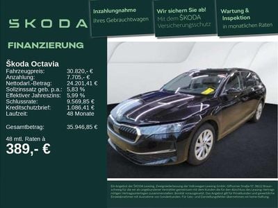 Usata Skoda Octavia Selection 150 CV (110 kW) 2025 Nero Station wagon