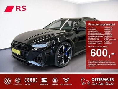 Mythosschwarz metallic Gebraucht 2023 Audi RS6 Ambiente Kombi | 90.990 € (Guter Preis)