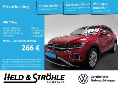 Gebraucht VW T-Roc Style 150 PS (110 kW) 2025 Kings red metallic SUV