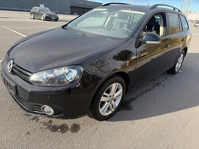 Gebraucht VW Golf VII 105 PS (77 kW) 2012 Schwarz Kombi