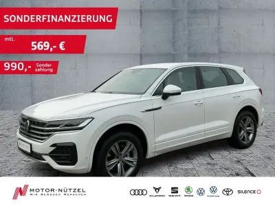 Gebraucht VW Touareg R-line 231 PS (169 kW) 2022 Pure white SUV