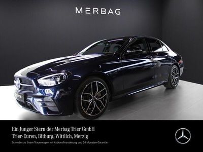Gebraucht Mercedes E200 AMG 197 PS (144 kW) 2020 Blau Limousine