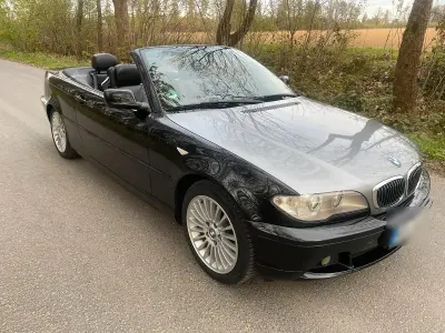 Begagnad BMW 318 Cabriolet 143 HK (105 kW) 2005 Svart Cab