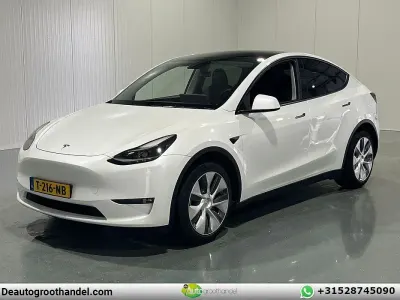 Gebraucht Tesla Model Y Long Range AWD 258 kW (351 PS) 2023 Weiß SUV