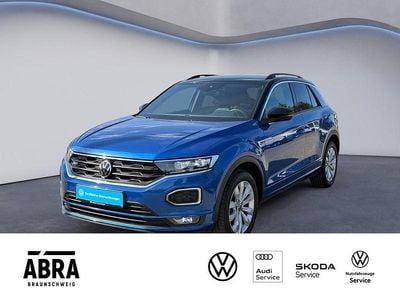 Second-hand VW T-Roc R-line 150 CP (110 kW) 2020 Albastru SUV
