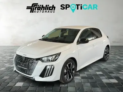 Gebraucht Peugeot 208 Allure 101 PS (74 kW) 2024 Schneeweiß (metallic) Kleinwagen