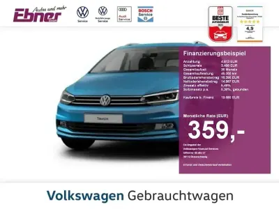 Gebraucht VW Touran Sound 116 PS (85 kW) 2017 Blau Van / Kleinbus