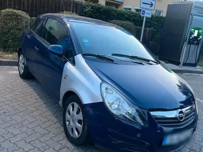 Gebraucht Opel Corsa 80 PS (58 kW) 2008 Blau Kleinwagen