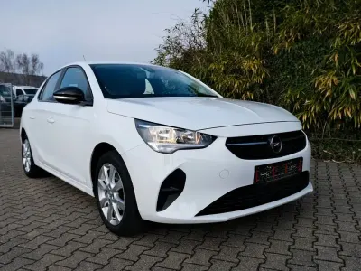 Gebraucht Opel Corsa Edition 75 PS (55 kW) 2021 Jade weiss/arktis weiss Kleinwagen