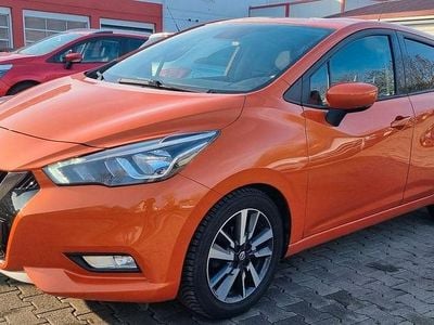 Usata Nissan Micra Visia 101 CV (74 kW) 2017 Arancione Utilitaria