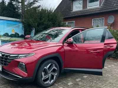 Gebraucht Hyundai Tucson Prime 265 PS (194 kW) 2022 Rot SUV