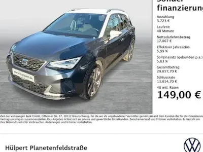 Brugt Seat Arona FR 150 HK (110 kW) 2023 Grå SUV